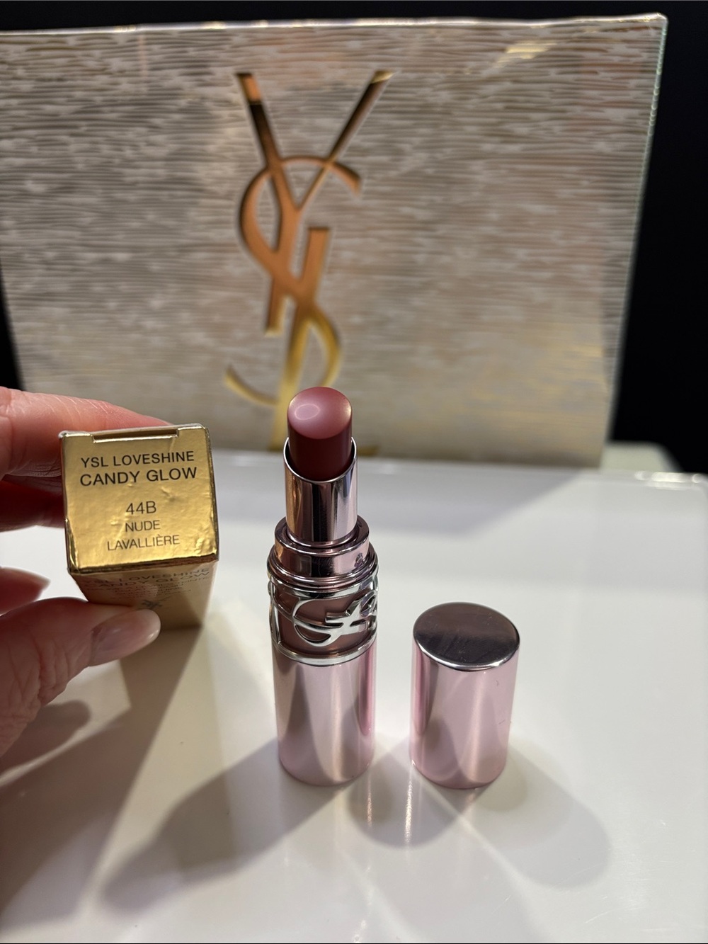 Yves Saint Laurent Candy Glow Lip Balm - 44B Nude